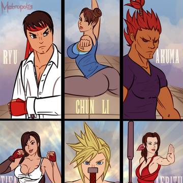 FF7 vs. Street Fighter pg. 1