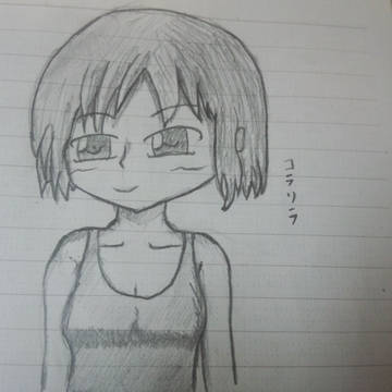 上半身練習絵