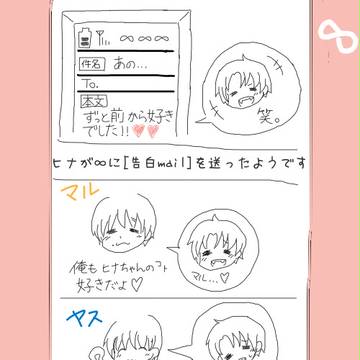 ヒナが∞に[告白mail]を送ったようです