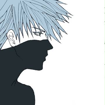 カカシ先生落書き