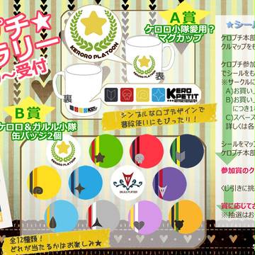 【擬人化王国6】ケロプチ当日告知用