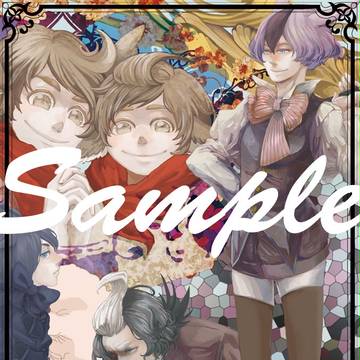 【擬人化王国6】擬リヴ合同誌サンプル【宣伝】