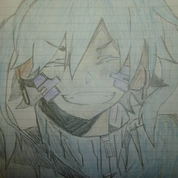 エネ(色鉛筆で色付けしました)