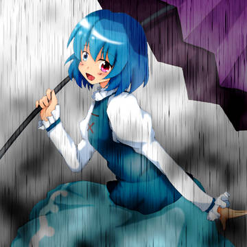 雨の日の小傘ちゃん・・・