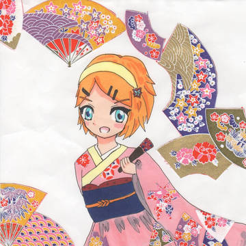 リンのおめかし。