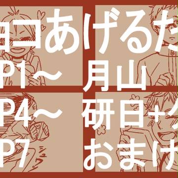 【月山】チョコあげる！【研日】