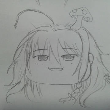 カビまんじゅう、ゆっくり輝子