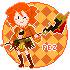ソーサラー♀7ドット絵