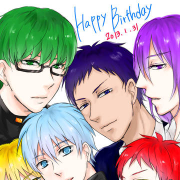 黒子っちお誕生日おめでとう！