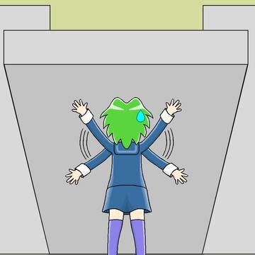 倒れてくる壁（トラップ）