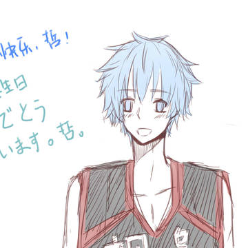 誕生日O(∩_∩)O~~黒子！