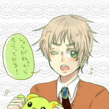 テディベアもらった眉毛