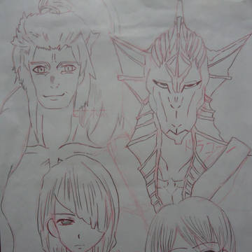 下書き・・・。(ヒナホホ、ドラコーン、スパルトス、ピスティ)