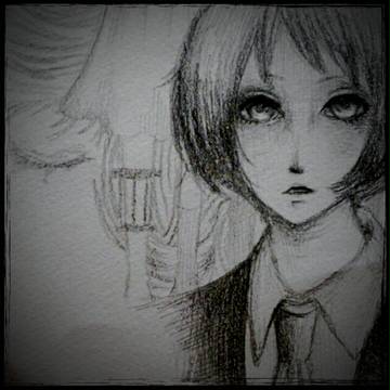 遠くに城を見る