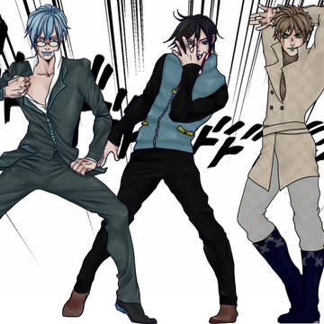 3人でジョジョ