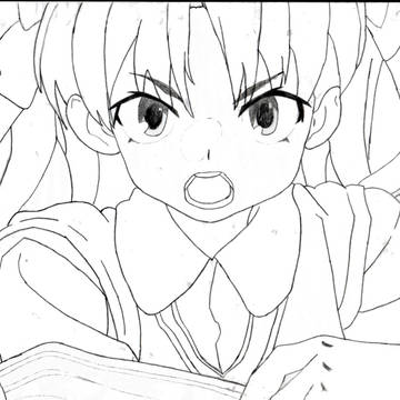 「ジャッジメントですの」（模写）