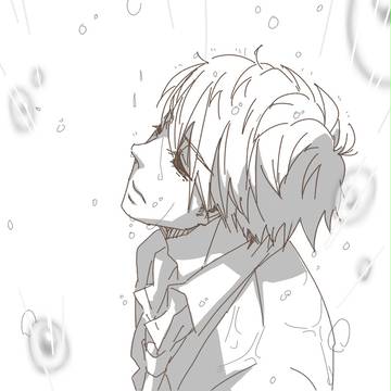 傘をさすかどうか迷うほどの雨