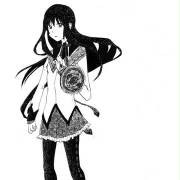 ペン練習その3：暁美ほむら