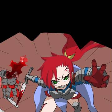 オリ女剣士