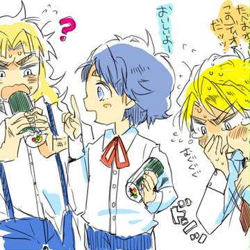 みんなで恵方巻き