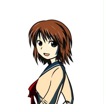 アニメ絵の練習