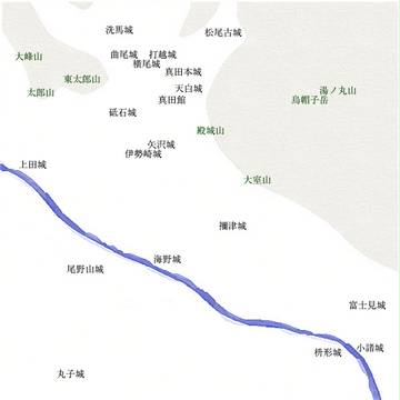 小県郡古城地図