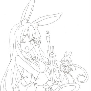 黒ウサギ