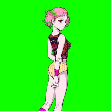 色盲系女子
