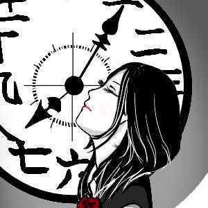 時計少女。