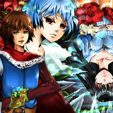 王子×魔法の鏡×白雪姫