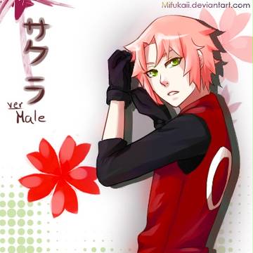 サクラ Gender Bender ver male