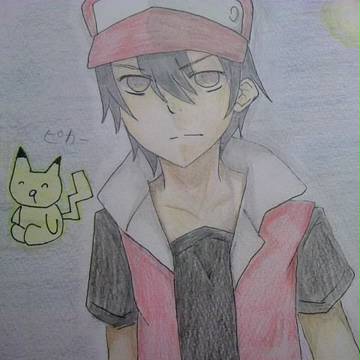レッドさんを描きたかっただけ