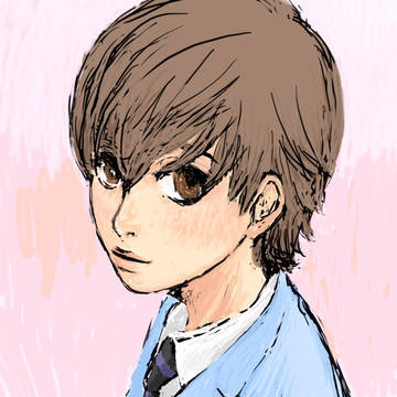 見上げるハルヒ(桜蘭高校ホスト部)