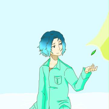 窓の向こうの