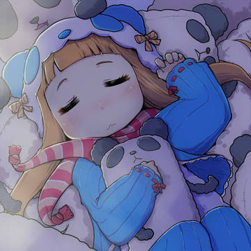 もふもふおやすみ~♪