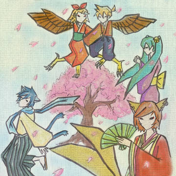 大神風鳥獣戯画