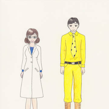 テッド(黄色い帽子のおじさん)とワイズマン博士