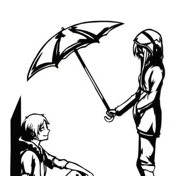 カゲプロ 切り絵