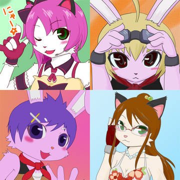 テリシアとアルル