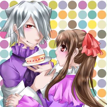 ブレイクが持っているのはケーキ。誰が何と言おうとケーキ。