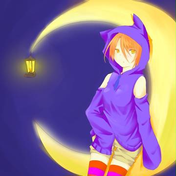 月とネコミミ