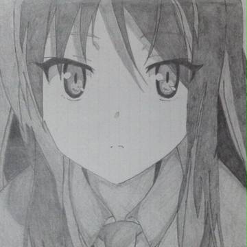 『サクラ荘のペットな彼女』の椎名ましろを描いてみた。