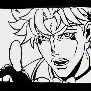 【切り絵】シーザー・A・ツェペリ