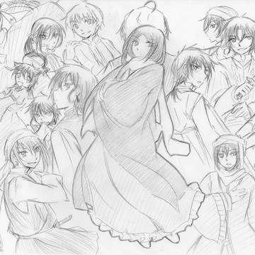 王朝擬人化アッバース朝あたり
