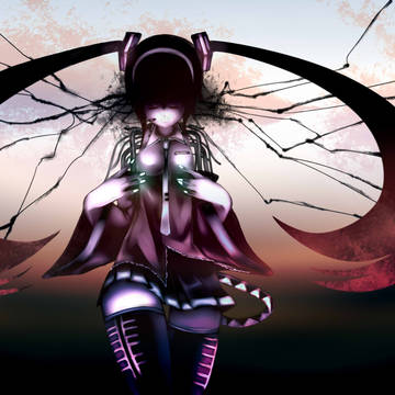 黒ミクさん
