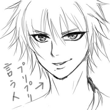 仁王雅治試し描き