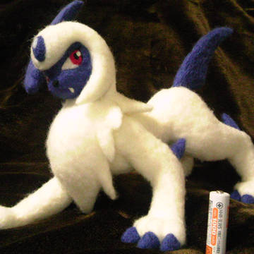 アブソルＢＩＧもこもこマスコット