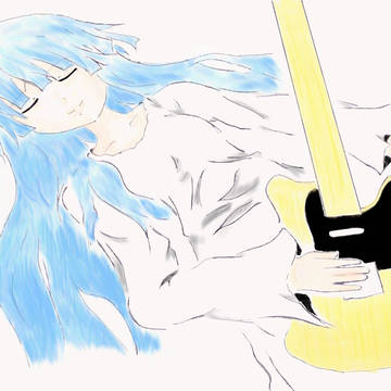 ギターと少女