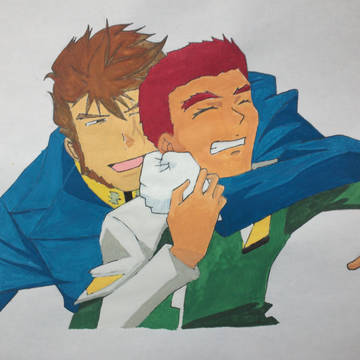 新しき旗バルトフェルド&ダコスタ