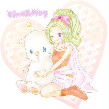 ティナとモグ